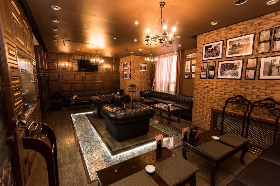 Сигара бар в King Hotel Astana