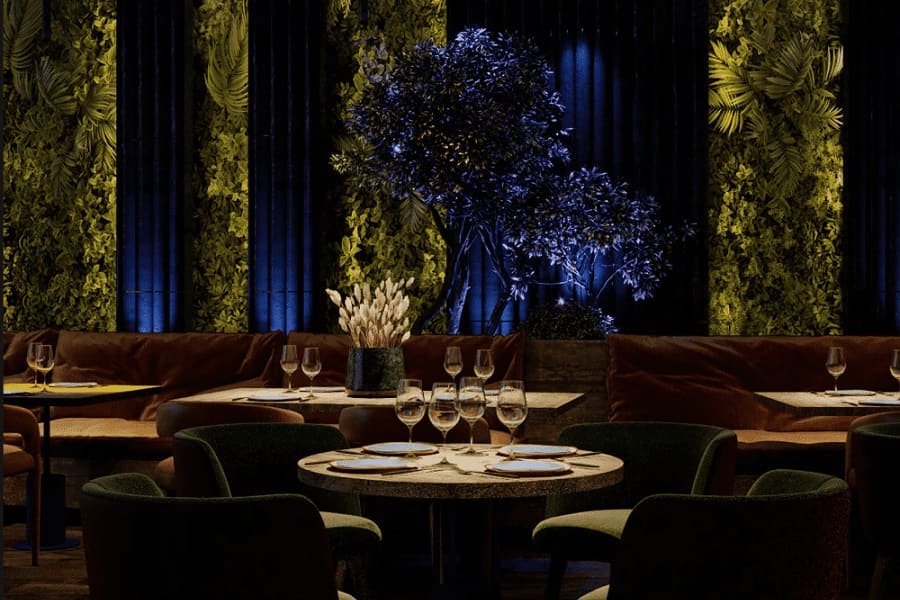 restoran dragonfly izakaya 4 Интерьер в Dragonfly Izakaya 2