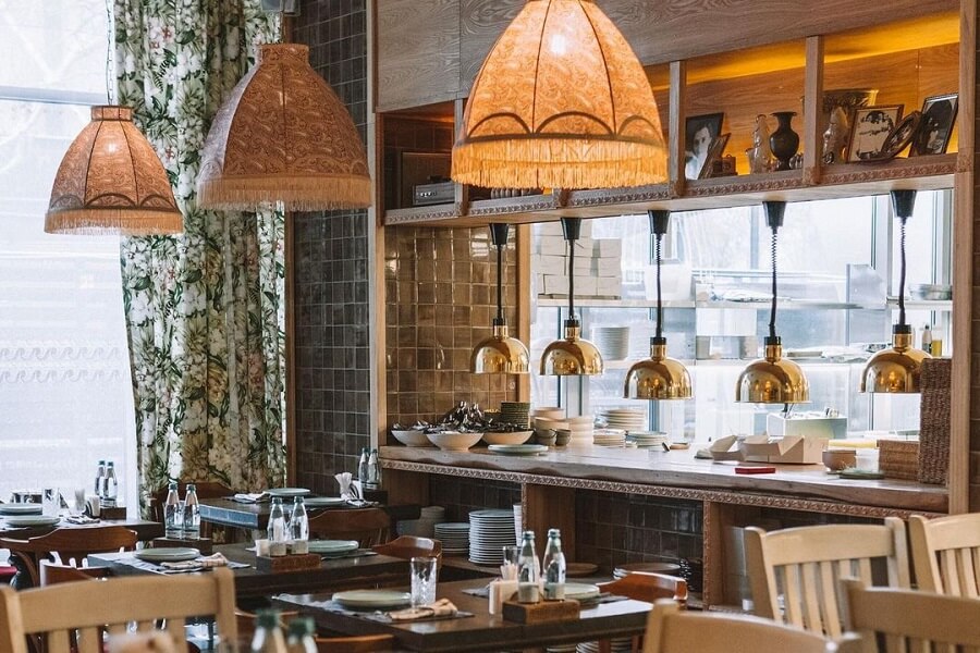 restoran grand zina 4 Интерьер ресторана Grand Zina