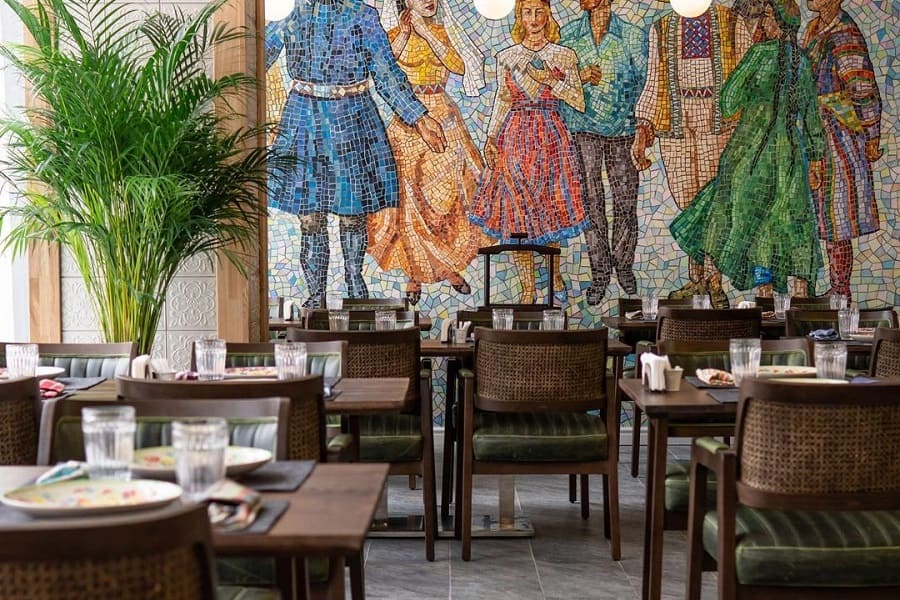 restoran grand zina 6 Интерьер ресторана Grand Zina 2