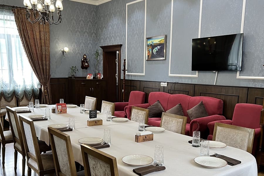 restoran la villa 2 VIP-зал в ресторане La Villa