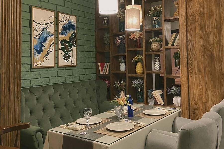 restoran marvarid 5 Интерьер ресторана Marvarid 3