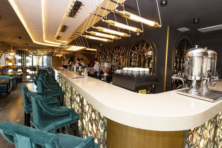 restoran the tower 4 Интерьер ресторана The Tower 2
