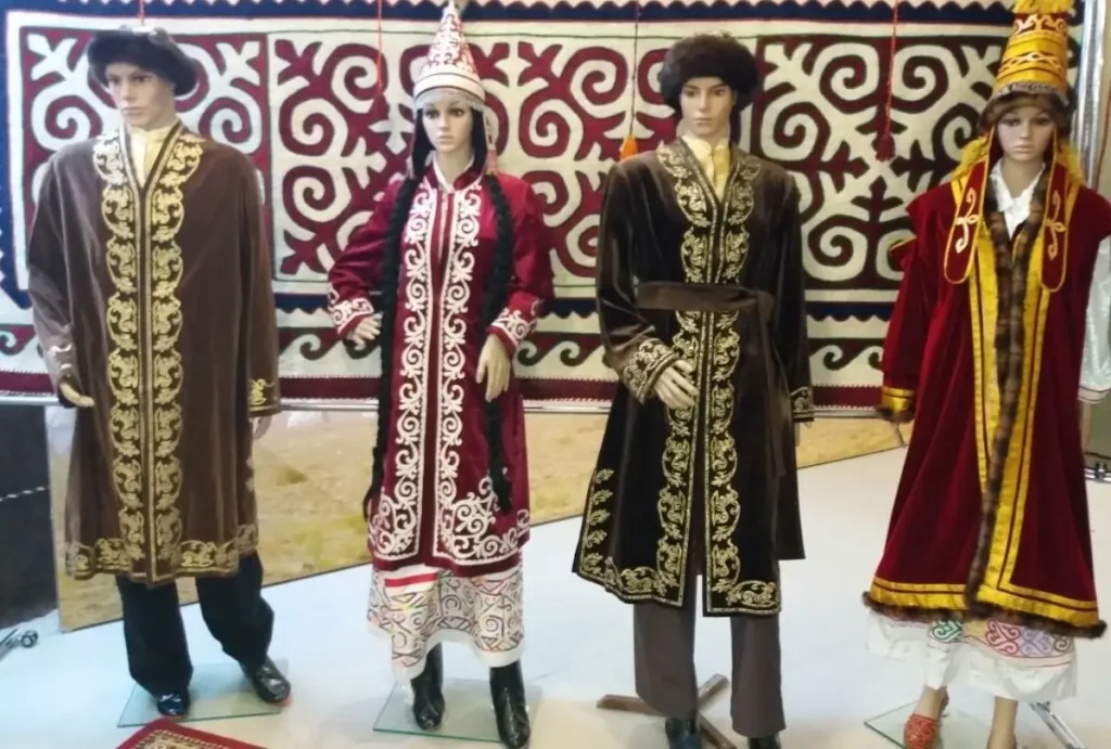 Мужской казахский костюм