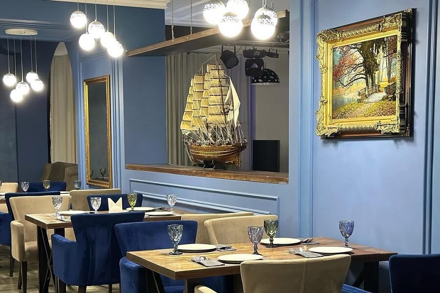 restoran baq 4 Синий зал