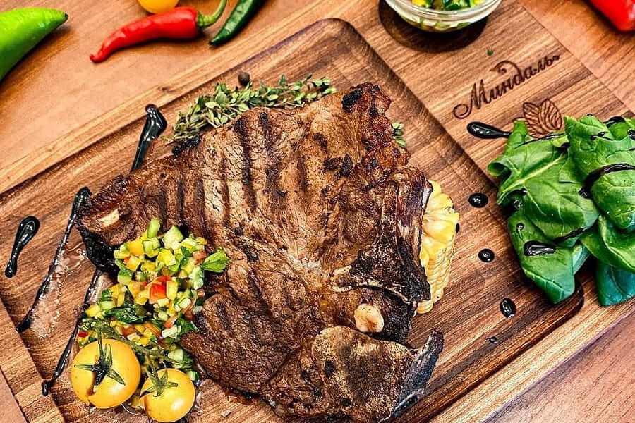 restoran mindal 6 Стейки в ресторане «Миндаль»