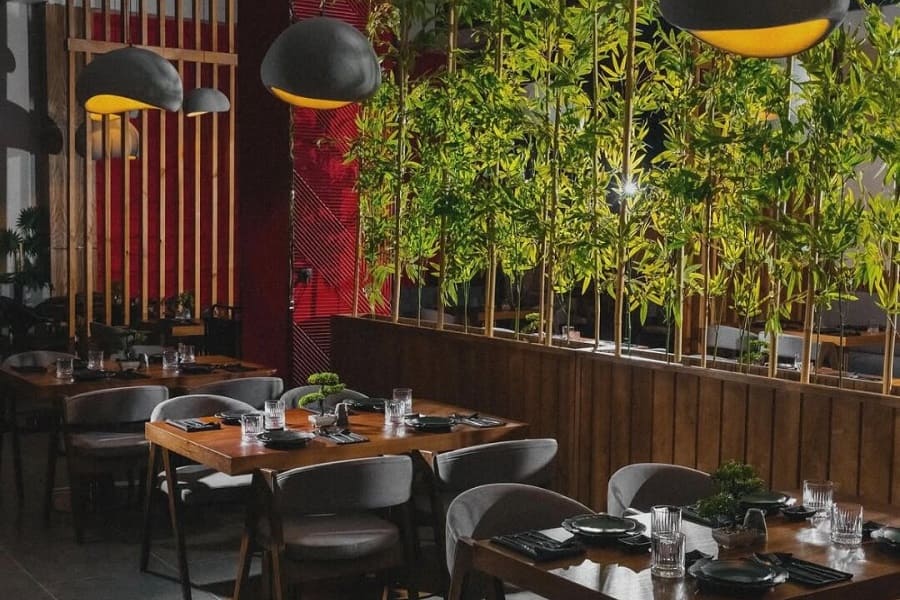 restoran seul premium 2 Интерьер ресторана Seoul Premium
