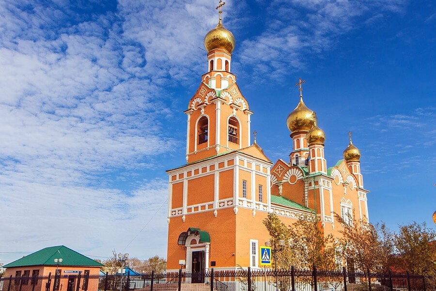 Успенский кафедральный собор в Атырау