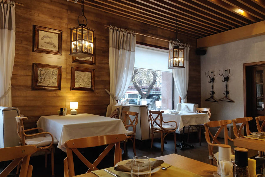 restoran spezia 2 Интерьер ресторана
